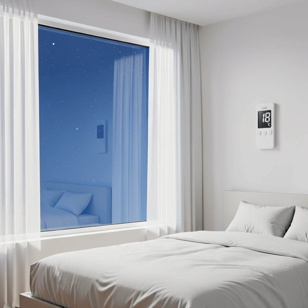 Miegamojo temperatūra